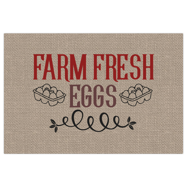 Farm Quotes Indoor / Outdoor Rug - 4'x6' - Front Flat