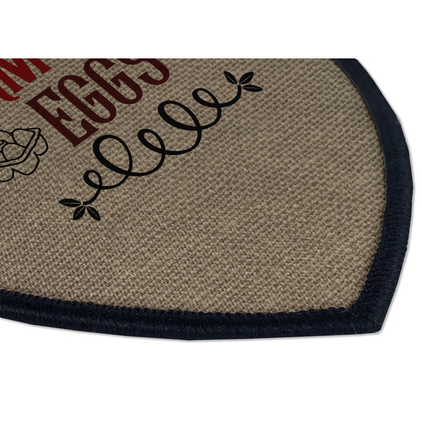 Farm Quotes Iron on Shield 3 Detail