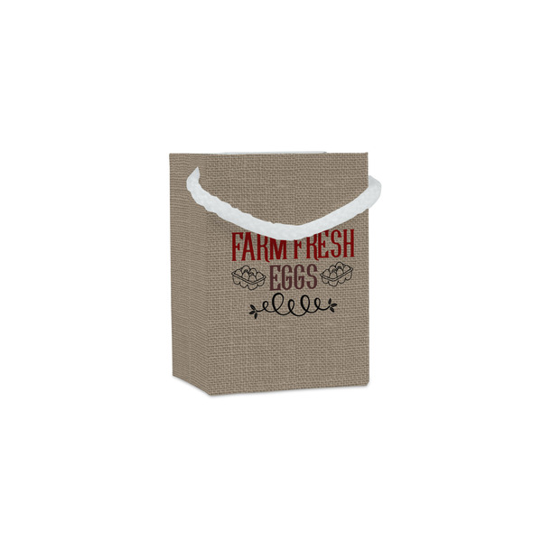 Custom Farm Quotes Jewelry Gift Bags - Gloss