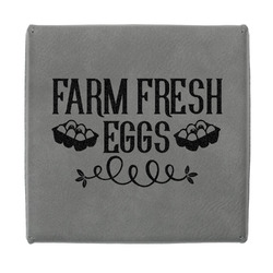 Farm Quotes Jewelry Gift Box - Engraved Leather Lid