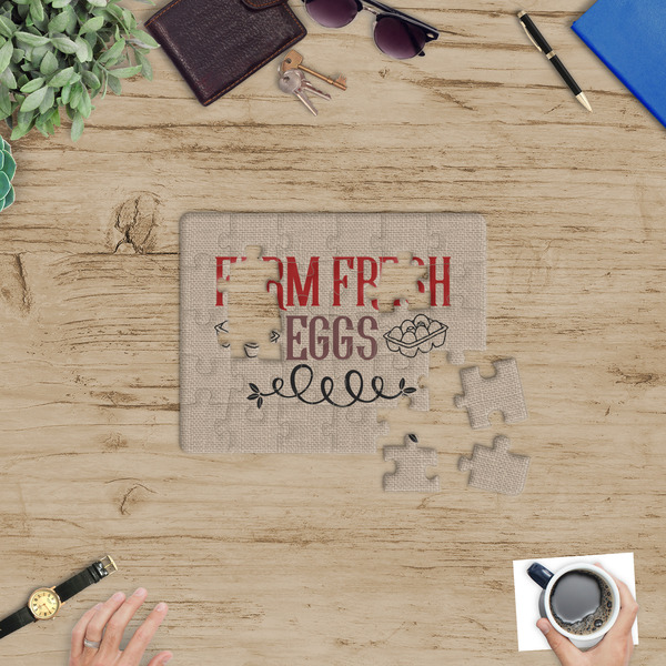 Farm Quotes Jigsaw Puzzle 30 Piece - In Context