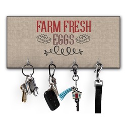 Farm Quotes Key Hanger w/ 4 Hooks