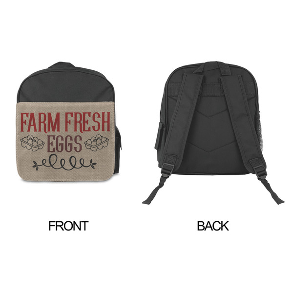 Farm Quotes Kid's Backpack - Approval