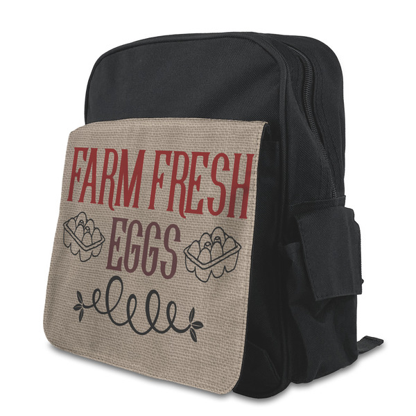 Custom Farm Quotes Preschool Backpack