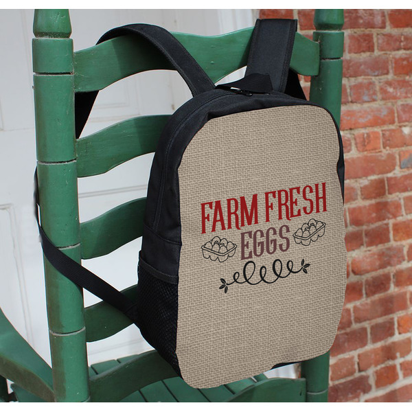 Farm Quotes Kids Backpack - In Context