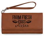 Farm Quotes Ladies Leatherette Wallet - Laser Engraved