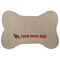 Farm Quotes Bone Shaped Dog Food Mat (Large) (Personalized)