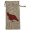 Farm Quotes Large Burlap Gift Bags - Front