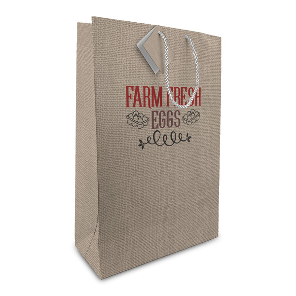 Custom Farm Quotes Large Gift Bag