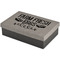 Farm Quotes Large Engraved Gift Box with Leather Lid - Front/Main