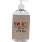 Farm Quotes Plastic Soap / Lotion Dispenser (16 oz - Large - White)