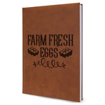 Farm Quotes Leather Sketchbook