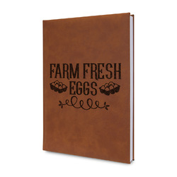 Farm Quotes Leather Sketchbook - Small - Double Sided