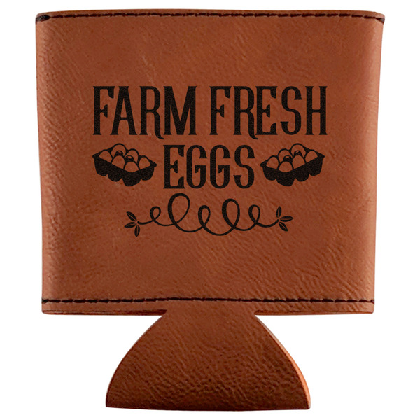 Custom Farm Quotes Leatherette Can Sleeve