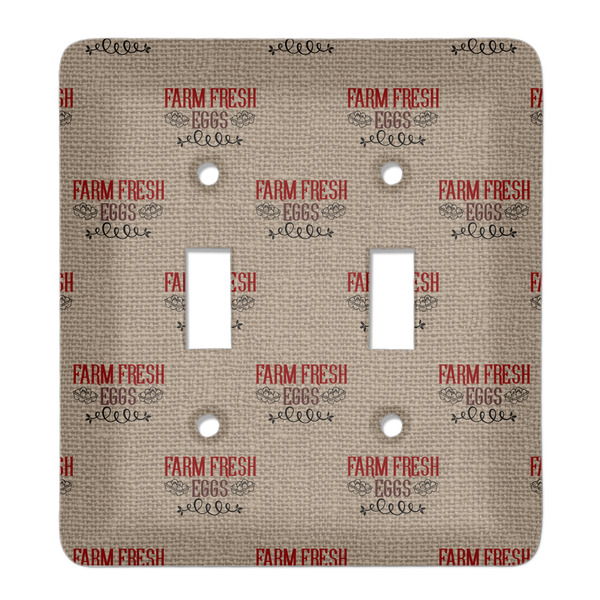 Custom Farm Quotes Light Switch Cover (2 Toggle Plate)