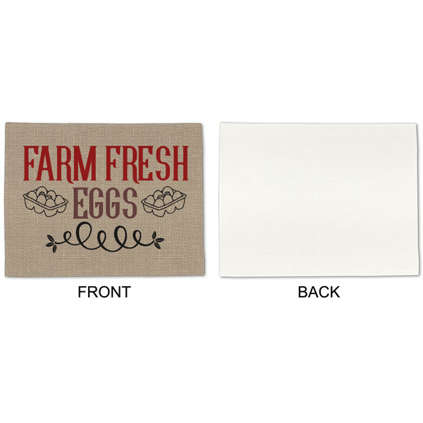 Farm Quotes Linen Placemat - APPROVAL Single (single sided)
