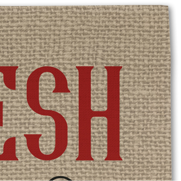 Farm Quotes Linen Placemat - DETAIL