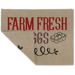 Farm Quotes Double-Sided Linen Placemat - Single