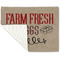 Farm Quotes Linen Placemat - Folded Corner (single side)