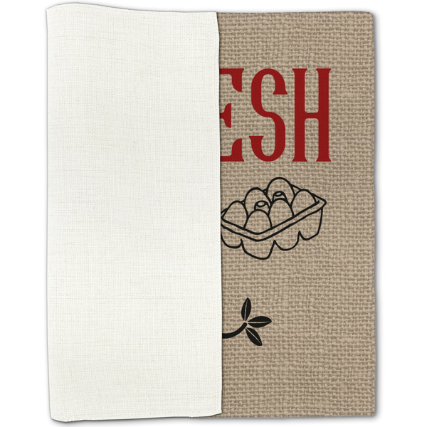 Farm Quotes Linen Placemat - Folded Half