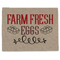 Farm Quotes Single-Sided Linen Placemat - Single