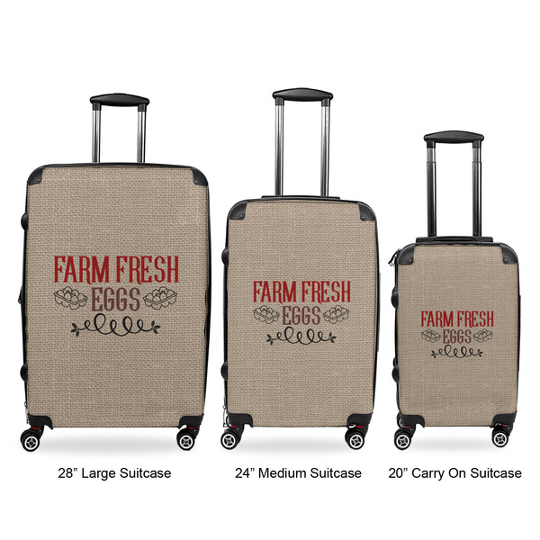 Farm Quotes Luggage Bags all sizes - With Handle