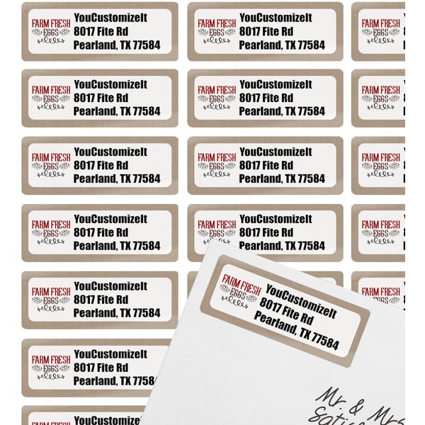 Farm Quotes Mailing Label on Envelope - Multiple Labels