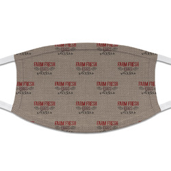 Farm Quotes Cloth Face Mask (T-Shirt Fabric)