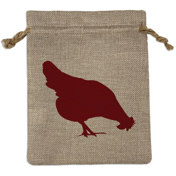 Custom Farm Quotes Burlap Gift Bag