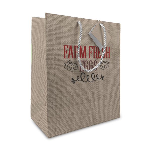 Custom Farm Quotes Medium Gift Bag