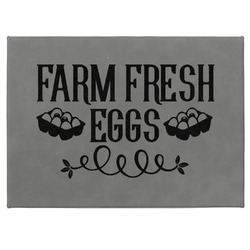 Farm Quotes Medium Gift Box w/ Engraved Leather Lid