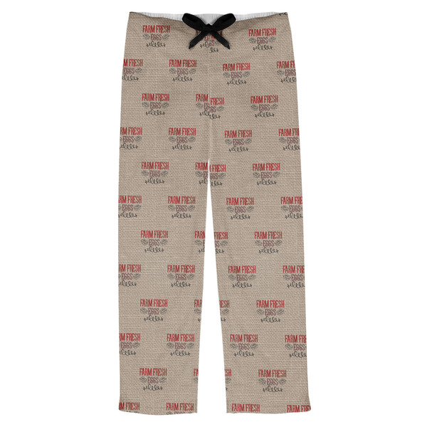 Custom Farm Quotes Mens Pajama Pants - XL