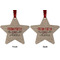 Farm Quotes Metal Star Ornament - Front and Back