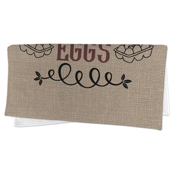 Farm Quotes Microfiber Dish Rag - FOLDED (half)