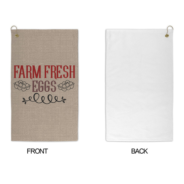 Farm Quotes Microfiber Golf Towels - APPROVAL