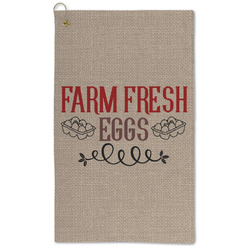 Farm Quotes Microfiber Golf Towel