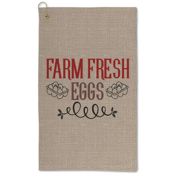 Custom Farm Quotes Microfiber Golf Towel
