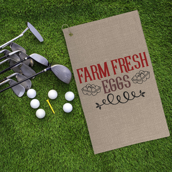 Farm Quotes Microfiber Golf Towels - LIFESTYLE