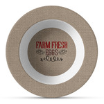 Farm Quotes Plastic Bowl - Microwave Safe - Composite Polymer