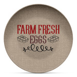 Farm Quotes Microwave Safe Plastic Plate - Composite Polymer