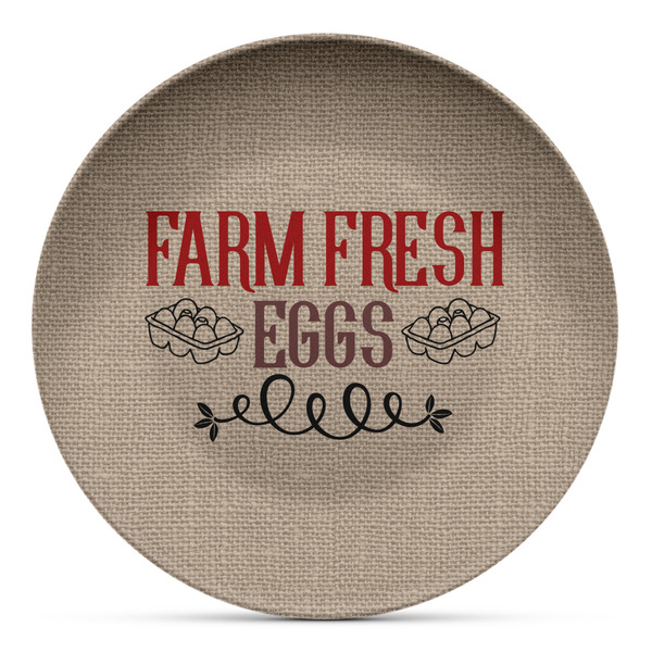 Custom Farm Quotes Microwave Safe Plastic Plate - Composite Polymer