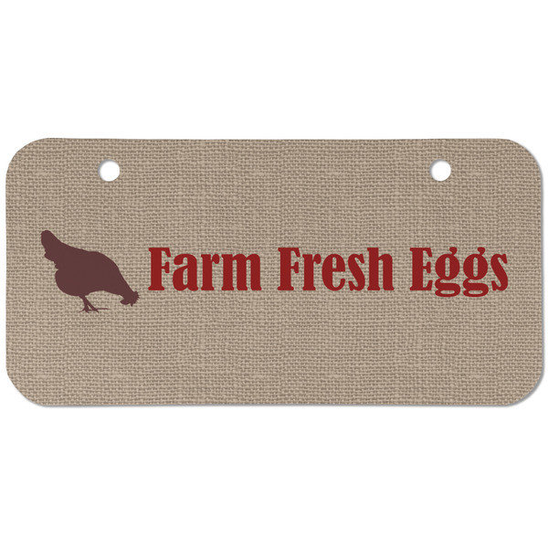 Custom Farm Quotes Mini/Bicycle License Plate (2 Holes)