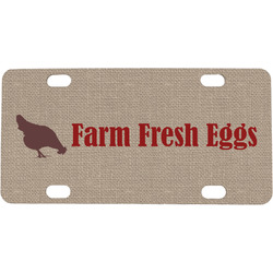 Farm Quotes Mini / Bicycle License Plate (4 Holes)