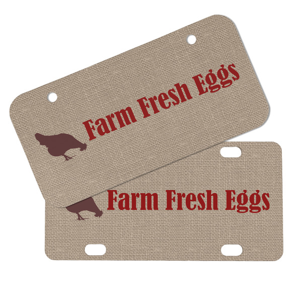 Farm Quotes Mini License Plates - MAIN (4 and 2 Holes)