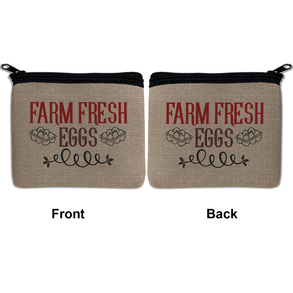 Farm Quotes Neoprene Coin Purse - Front & Back (APPROVAL)