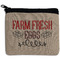 Farm Quotes Neoprene Coin Purse - Front