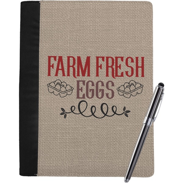 Custom Farm Quotes Notebook Padfolio - Large