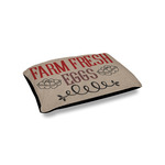 Farm Quotes Outdoor Dog Bed - Small