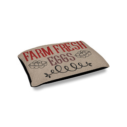 Farm Quotes Outdoor Dog Bed - Small