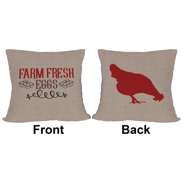 Farm Quotes Outdoor Pillow - 16x16